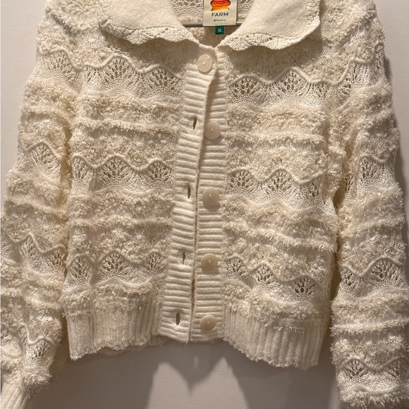 FARM Rio Cream Textured Women's Jacket - Picture 2 of 13